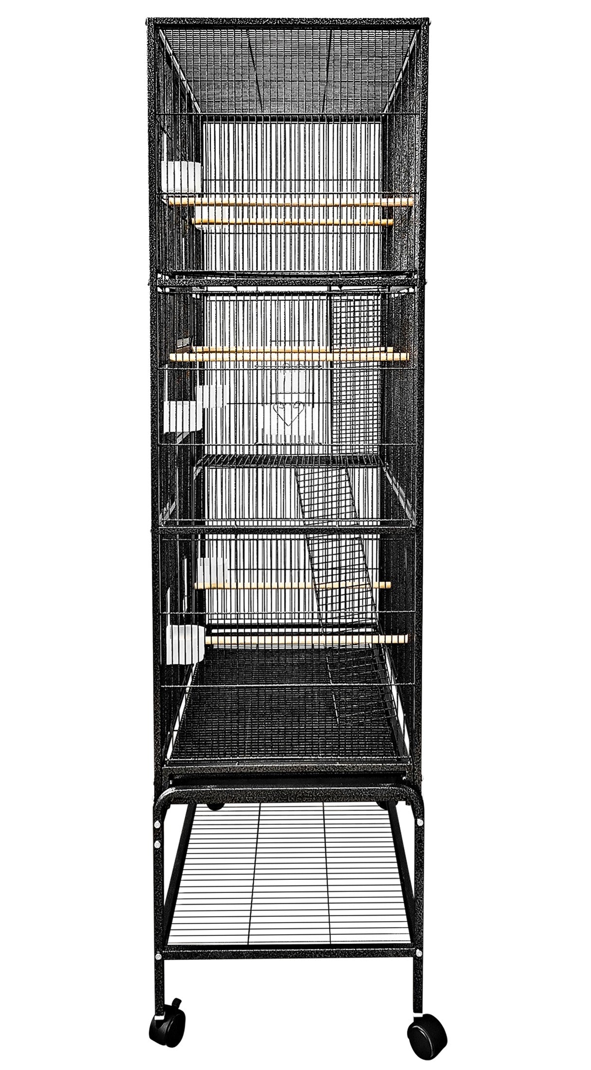 A&E Cage Co. 32"x18" Multi Level Flight Cage with Ladders