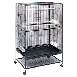 Prevue Hendryx Flight Bird Cage with Storage Shelf