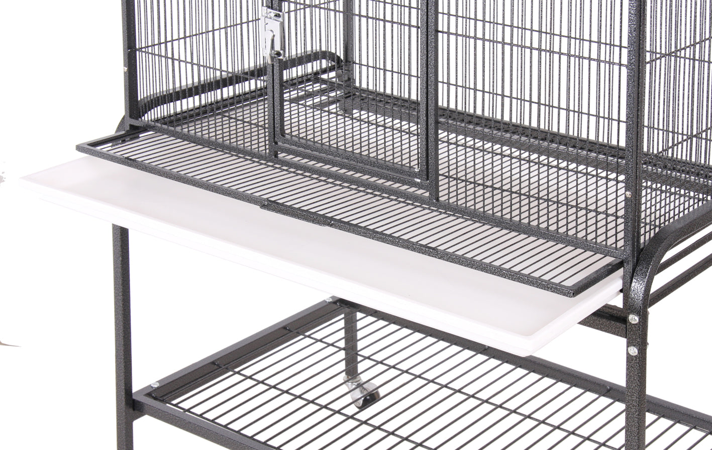 A&E Cage Co. 32"x21" Flight Cage & Stand with Double Front Door