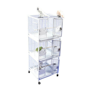 A&E Cage Co. 24"x22" Triple Stack Breeder Cage