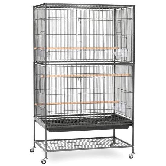 Prevue Hendryx Flight Bird Cage with Storage Shelf
